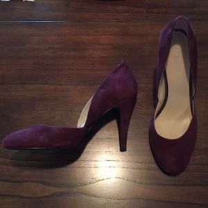 Maroon 4 inch heels